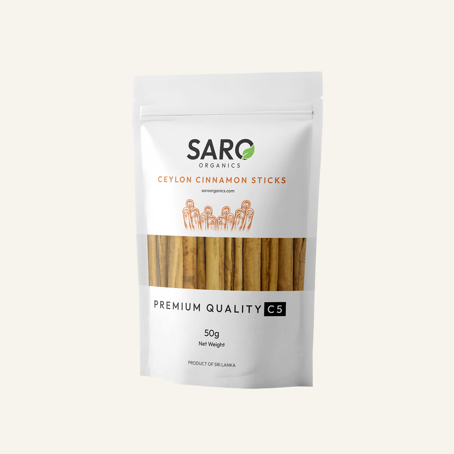 Ceylon Cinnamon Stick (C5) 50g