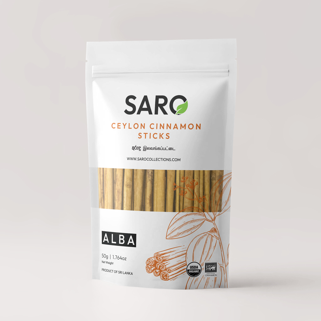 Ceylon Cinnamon Stick (Alba) 50G